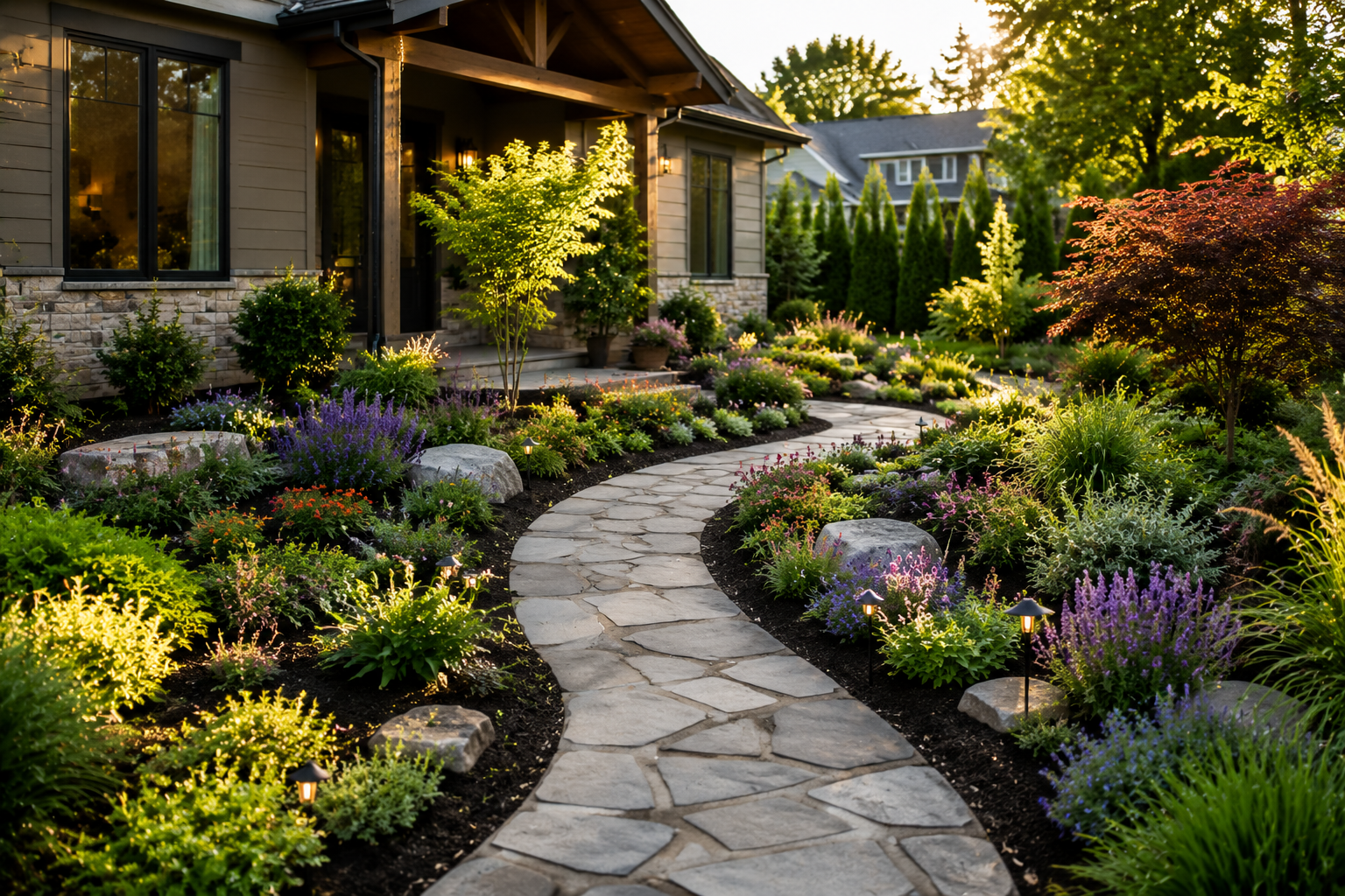 Landscaping project by Glyco Landscaping